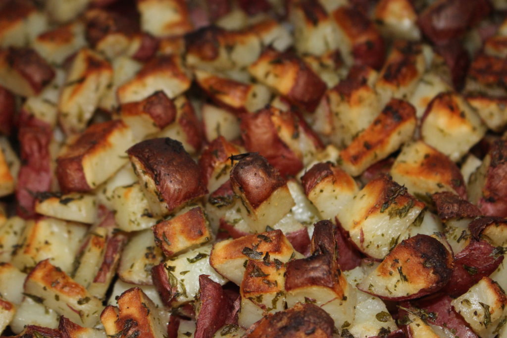 Roasted Vegetables Red Potatoes 