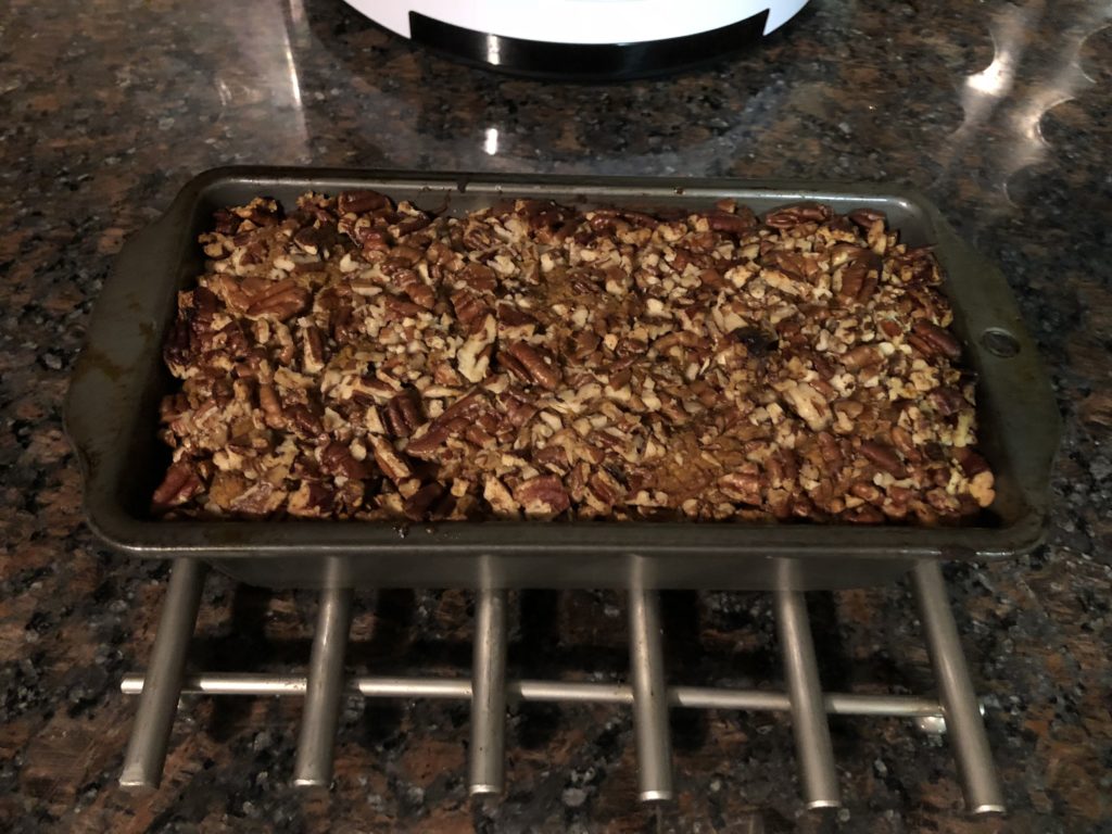 Pumpkin Pecan Chocolate Bread