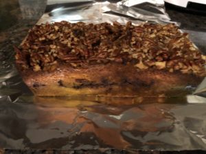 Pumpkin Pecan Chocolate Bread using Coconut Flour