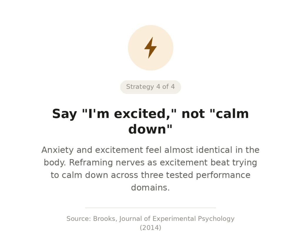 How Athletes Bounce Back from Mistakes - get excited not calm down.