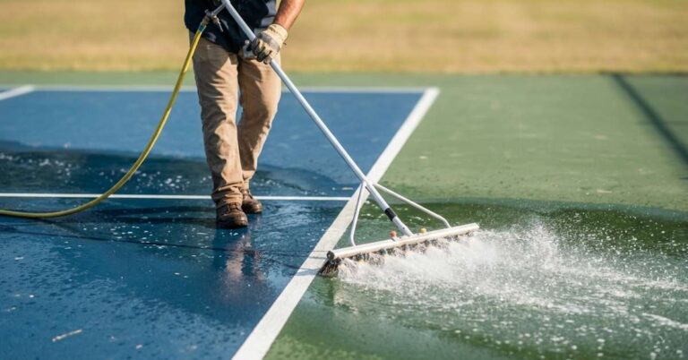 How to Maintain Acrylic Pickleball Court Surfaces: Easy DIY Guide