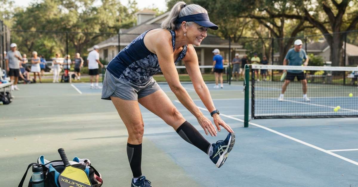 Adaptive Play In Pickleball: How Older Players Outplay Injury Risk